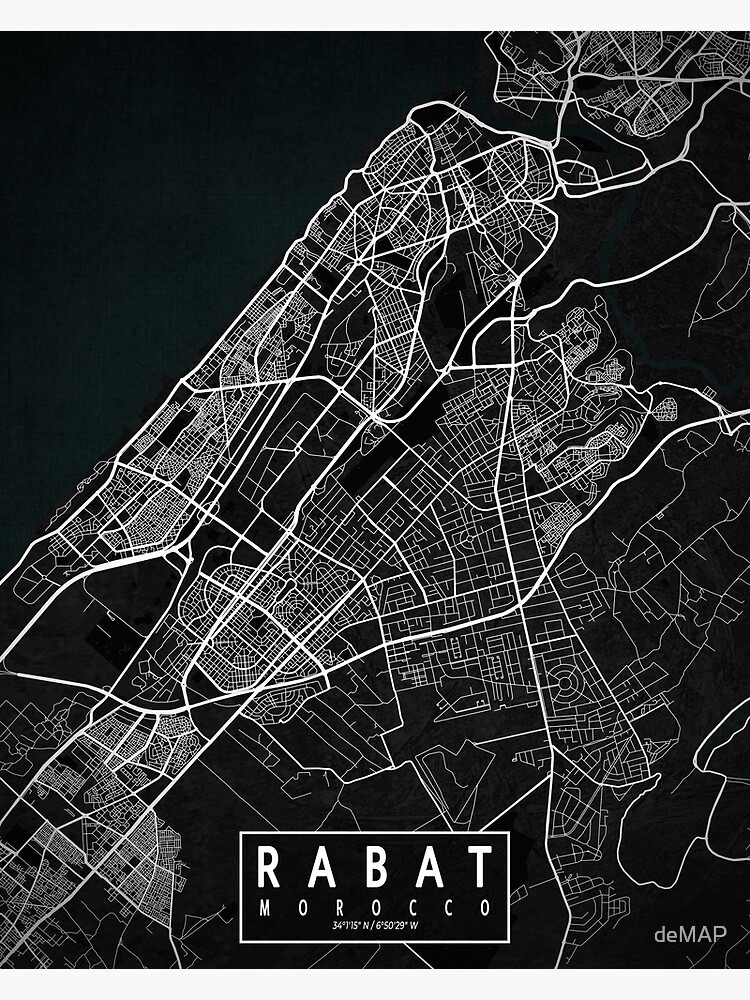 MICROINTEGRALE Location in Rabat - Minimalist Street Map